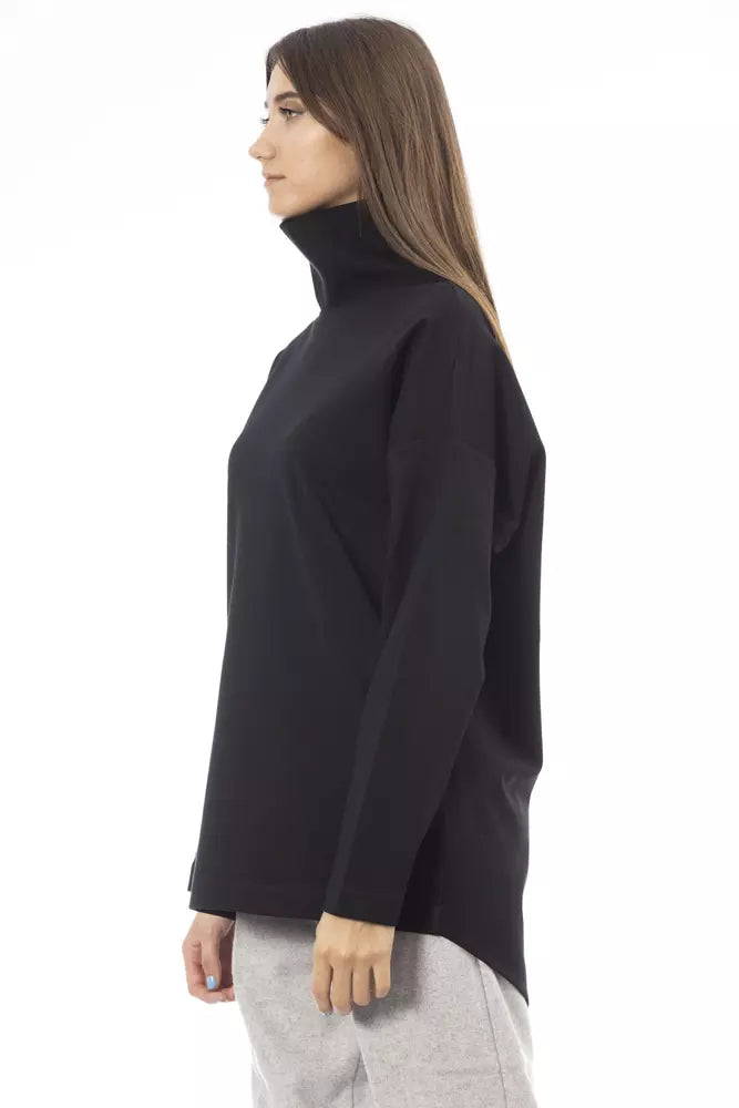 Elegant Black Turtleneck Sweater