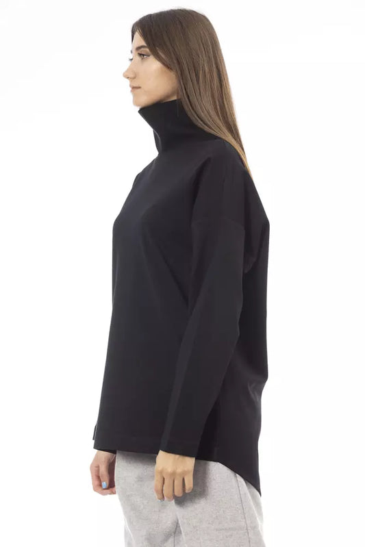 Elegant Black Turtleneck Sweater