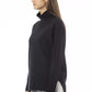 Chic Turtleneck Sweater with Side Slits
