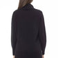Chic Turtleneck Sweater with Side Slits