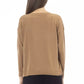 Chic Beige Crew Neck Sweater