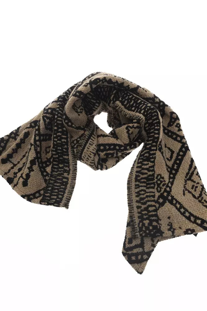 Scandinavian Jacquard Double-Face Stole