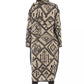 Scandian Double Jacquard Elegance Coat