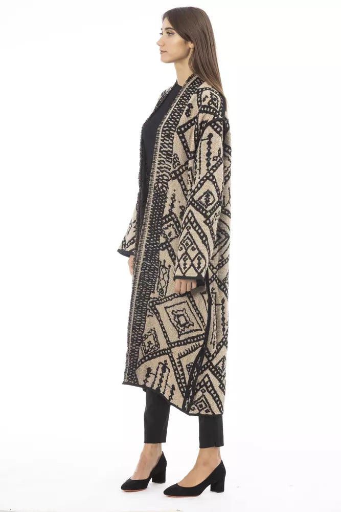 Scandian Double Jacquard Elegance Coat