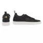 Elegant Monocolor Lace-Up Sneakers