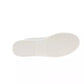 Elegant White Monocolor Leather Sneakers