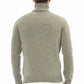 Chic Turtleneck Woolen Sweater in Lush Green