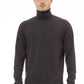 Elegant Turtleneck Sweater in Rich Brown