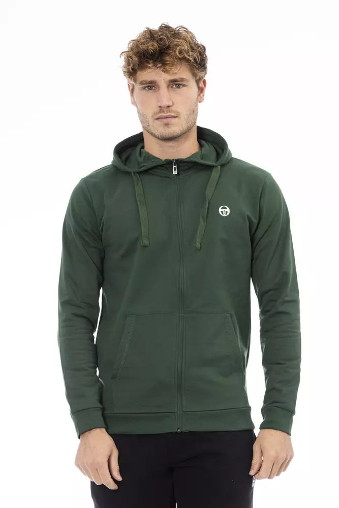 Emerald Zip-Up Hooded Sweatshirt