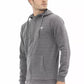 Classic Gray Hooded Zip Sweatshirt