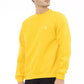 Chic Yellow Crew Neck Fleece Sweater