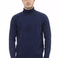 Elegant Turtleneck Sweater in Blue