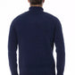 Elegant Turtleneck Sweater in Blue