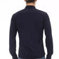 Sleek Sapphire Slim Men's Shirt