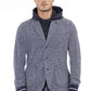 Chic Waterproof Hooded Jacket with Backpack Braces