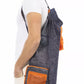 Chic Blue Jacket with Backpack Braces