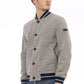 Convertible Brace Jacket in Blue