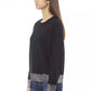 Chic Monogram Crew Neck Cashmere-Blend Sweater