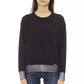 Chic Monogram Crew Neck Cashmere-Blend Sweater