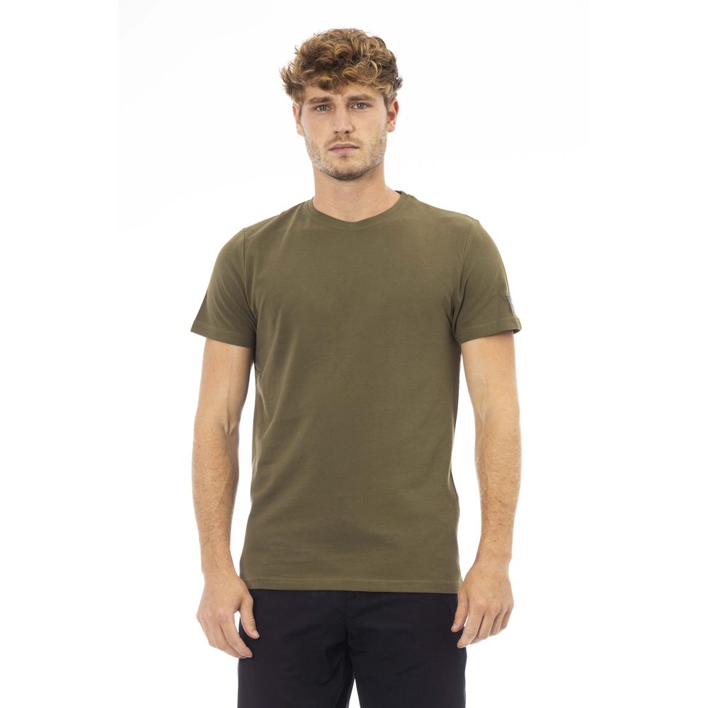 Baldinini Trend Monogram Green Tee