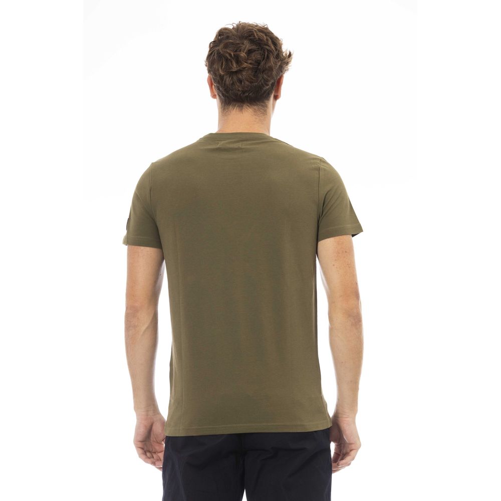 Baldinini Trend Monogram Green Tee