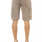 Chic Non-Uniform Brown Cargo Shorts