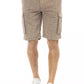 Chic Non-Uniform Brown Cargo Shorts