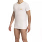 Crisp White Crew Neck Logo Tee