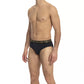 Cavalli Class Blue Bi-Pack Briefs with Logo Band