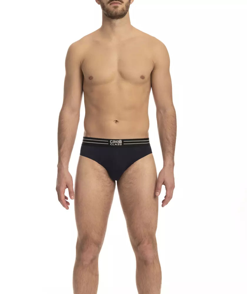 Elegant Trio Pack of Cotton Blend Briefs