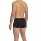 Elegant Black Cotton Trunks Trio Pack