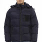 Sleek Nylon Hooded Jacket with Logo Detail