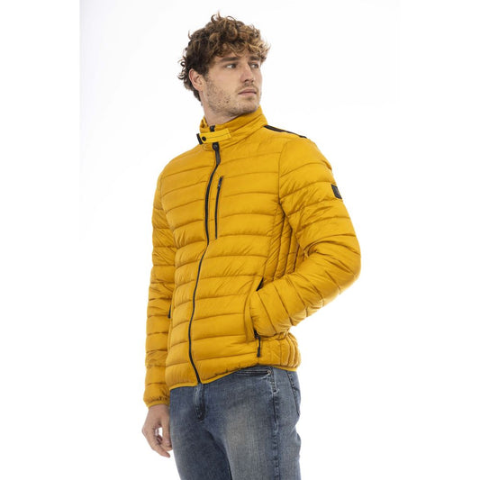 Elegant Marina Yachting Yellow Nylon Jacket