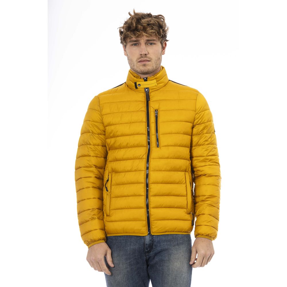 Elegant Marina Yachting Yellow Nylon Jacket