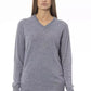 Chic V-Neck Cashmere Blend Sweater