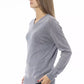 Chic V-Neck Cashmere Blend Sweater