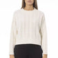Beige Crew Neck Cozy Knit Sweater