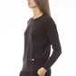 Chic Crew Neck Wool-Cashmere Blend Sweater