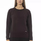 Chic Crew Neck Wool-Cashmere Blend Sweater