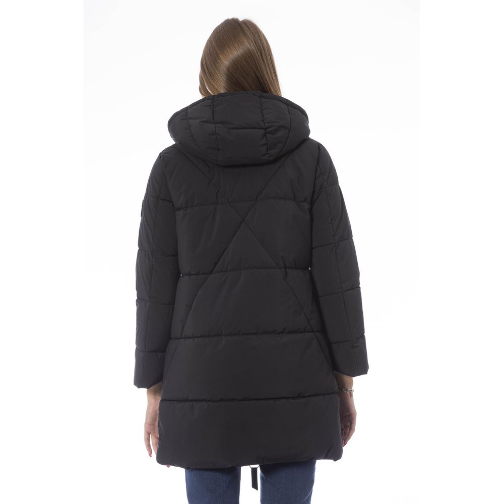 Elegant Black Down Jacket for Chic Warmth