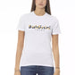 Crisp White Cotton Crew Neck Tee