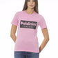 Chic Crew Neck Tee with Signature Print