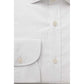 Slim Fit French Collar White Shirt