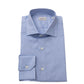 Elegant Light Blue Cotton Shirt for Men