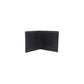 Elegant Blue Leather Wallet with Front Logo