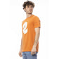 Orange Logo Crew Neck Tee