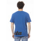 Crew Neck Cotton Tee with Chest Logo