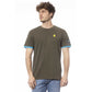 Invicta Cotton Crew Neck Tee in Green