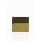 Elegant Green Leather Card Holder