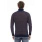 Elegant Turtleneck Sweater in Sumptuous Blue
